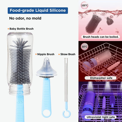 Baby Bottle Cleaning Brush Set