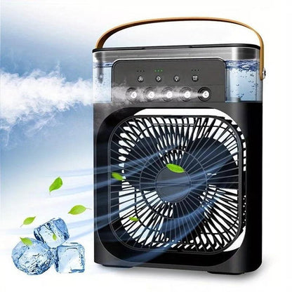 Electric Humidifier Fan – 2-in-1 Hydrating Cooling Station
