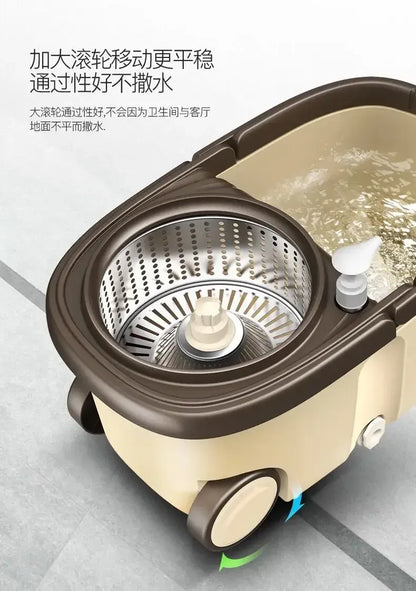 Magic Spin Mop Bucket with Clamping Type