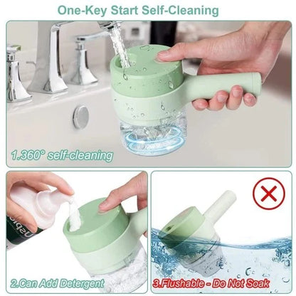 New Electric Handheld Cooking Hammer Food Chopper